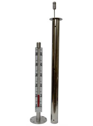 頂裝式磁翻板液位計 頂裝式磁翻板液位計